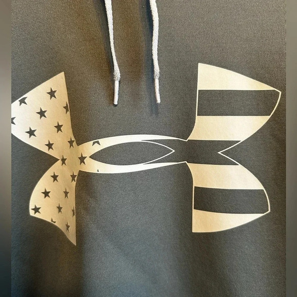 Under Armour Tonal BFL Hoodie for Men Olive Green Size 2XL - Picture 3 of 9